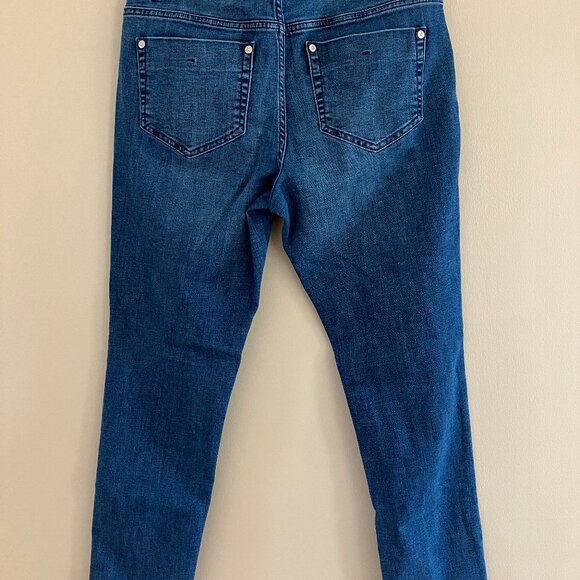 J. Jill Authentic Fit Slim-Leg Jeans, sz 4 - Picture 6 of 7